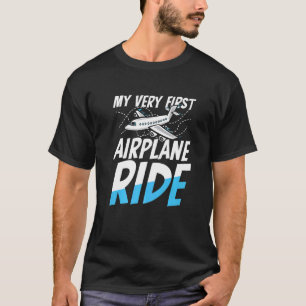 Camiseta Minha Primeira Viagem de Avião para um Passageiro