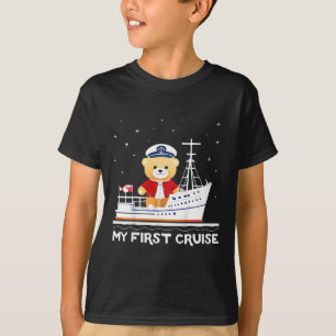 Camiseta Minha Primeira Viagem de Cruzeiro 2025 Presente de