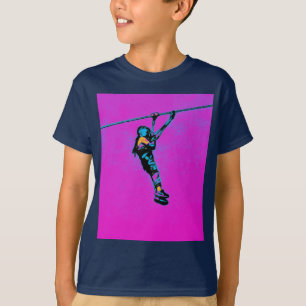 Camiseta Minha Primeira Viagem Zipline - Ziplining