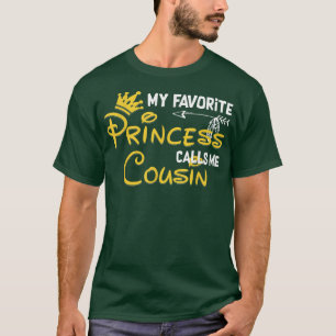 Camiseta Minha Princesa Favorita Me Chama Primo Funny Birth