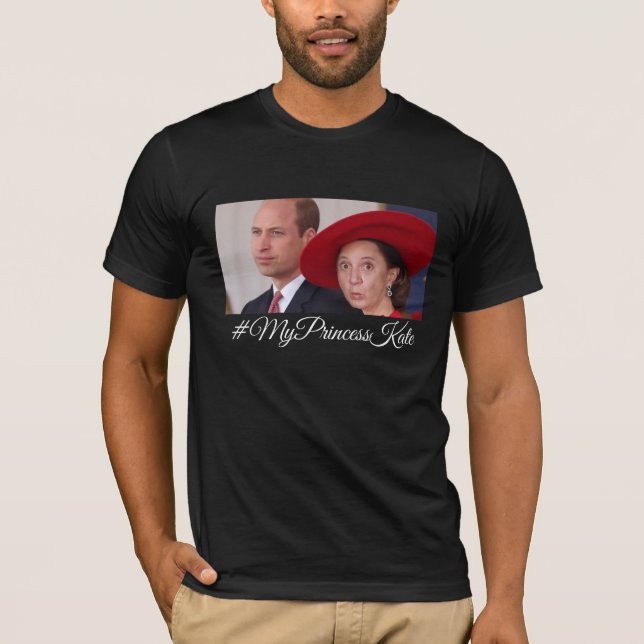 Camiseta Minha Princesa Kate Shirt (Frente)