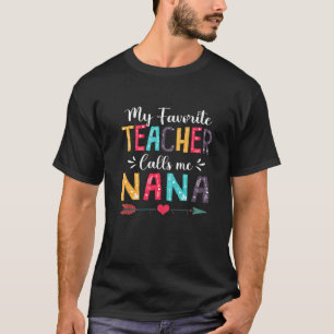 Camiseta Minha professora favorita me chama de pai da mãe