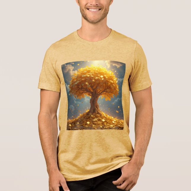 Camiseta Minha própria árvore de dinheiro (Frente)