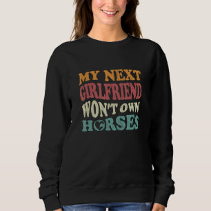 Camiseta Minha Próxima Namorada Não Terá Cavalos Cavalo