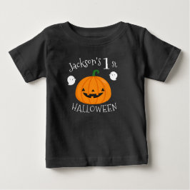 Camiseta Minha Pumpkin Fantasma 1rua de Halloween Personali