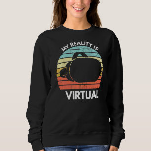 Camiseta Minha Realidade Virtual É Engraçada Virtual Vr Gam