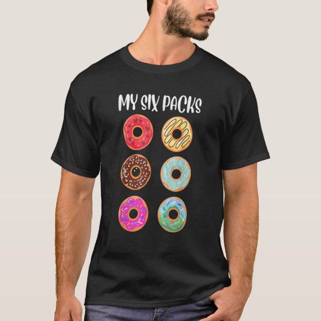 Camiseta Minha Rosquinha dos Seis Pacotes Não me importo de (Frente)