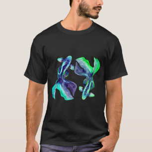 Camiseta Minha Roupa de Crianças Tem Nadadeiras e Presente 
