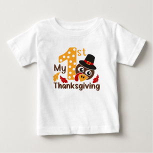 Camiseta Minha rua de Ação de Graças à Turquia