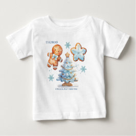 Camiseta Minha rua de Natal Garoto Neve