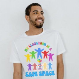 Camiseta Minha sala de aula é um espaço seguro - advogado p