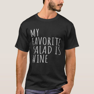 Camiseta Minha Salada Favorita É Vinho