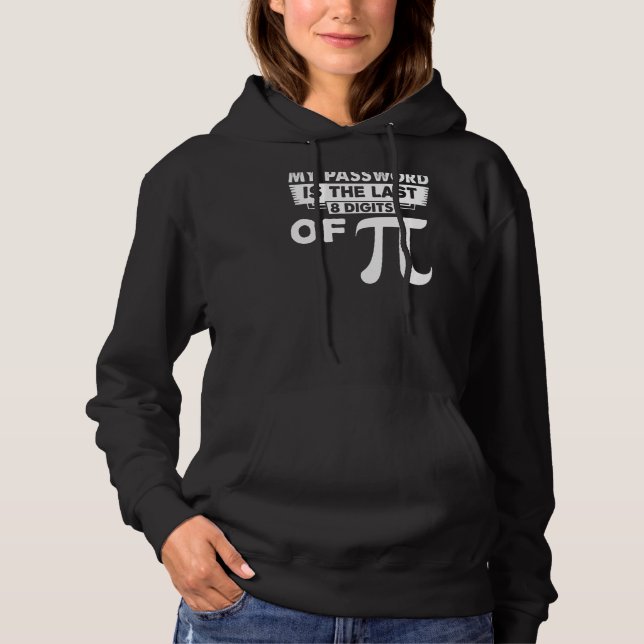 Camiseta Minha Senha É Os Últimos 8 Dígitos De Pi Engraçada (Frente)