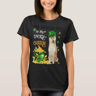 Camiseta Minha Shiba Inu É Minha Sortuda Cachorra Bonita Ca