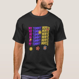 Camiseta Minha sobrevivente de arco de barriga vintage femi