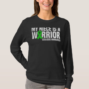 Camiseta Minha sobrinha é uma consciência de escoliose guer
