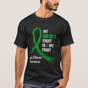 Camiseta Minha sobrinha luta minha luta contra a consciênci