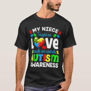 Camiseta Minha sobrinha me ensinou que o amor não precisa d