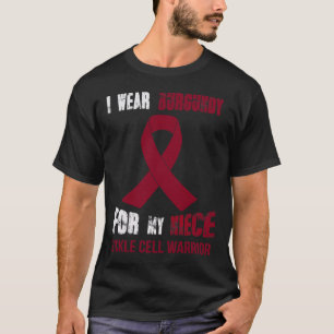 CAMISETA MINHA SOBRINHA - MINHA GUERREIRA DA ANEMIA FALCIFO