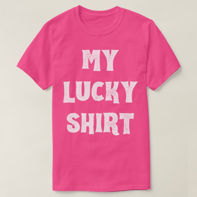 Camiseta Minha Sorte (Frente do Design)