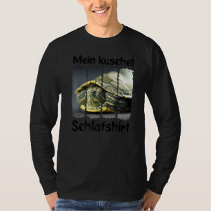 Camiseta Minha Tartaruga de Estimação Dorminhoca Tartaruga