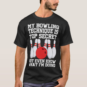 Camiseta Minha Técnica De Boliche É A Bolsa Secreta De Boli