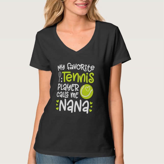 Camiseta Minha Tênis favorita Nana Tênis Nana Avó (Frente)