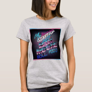 CAMISETA MINHA TEOLOGIA COMEÇOU COM BETH MOORE - T SHIRT
