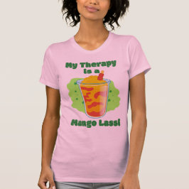 Camiseta Minha Terapia É Um Amante De Curry De Lassi De Man