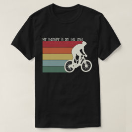 Camiseta MINHA TERAPIA ESTÁ NAS TRILHAS - Gráfico de Mounta
