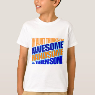 Camiseta Minha tia acha que sou incrível