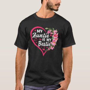 Camiseta Minha tia é minha melhor gracinha para a tia sobri