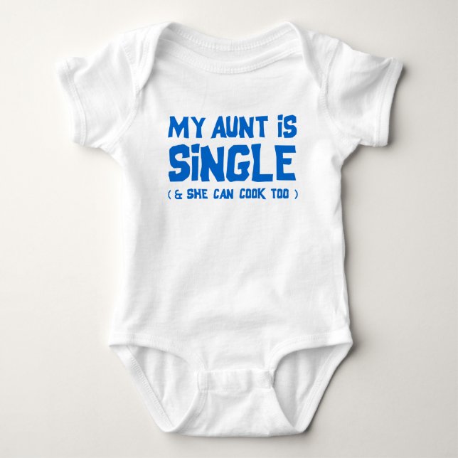 Camiseta Minha tia é única (Frente)