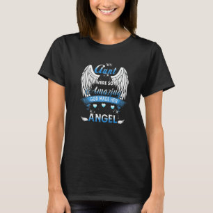 Camiseta Minha Tia Era Tão Incrível Deus a Transformou em A