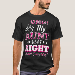 Camiseta Minha Tia Estava Certa Sobre Tudo O Que Era Cor De