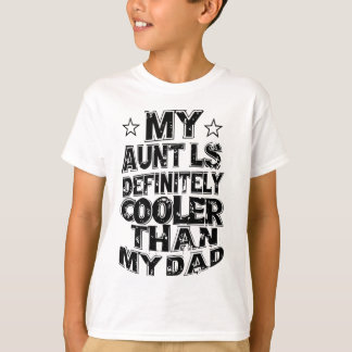 Camiseta Minha Tia Ls É Definitivamente Mais Fria Que Meu P