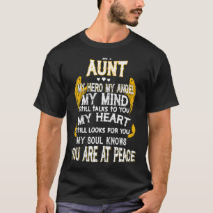 Camiseta Minha Tia Meu Anjo Minha Mente Minha Alma Você Sab