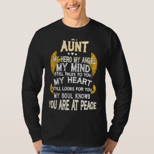 Camiseta Minha Tia Meu Anjo Minha Mente Minha Alma Você Sab