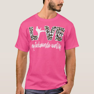 Camiseta Minha Tia Taekwondo Melhor Tia do Taekwondo