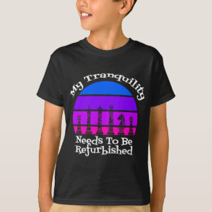 Camiseta Minha tranquilidade precisa ser o Sol da Rainha re