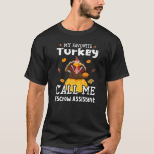 Camiseta Minha Turquia Favorita Me Chama De Obrigado Do Ass