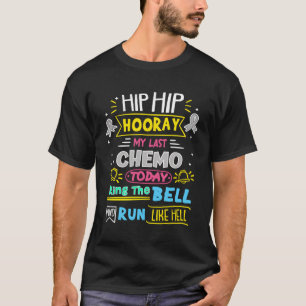 Camiseta Minha Última Química Hoje Andando A Guerra Do Canc