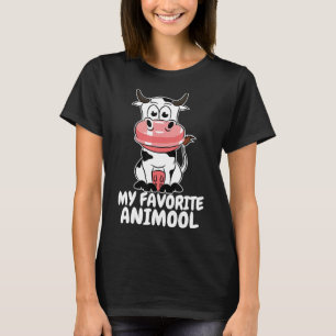 Camiseta Minha Vaqueira de Animais Animool Favorita