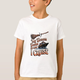 Camiseta Minha vassoura quebrou, então agora eu navego humo
