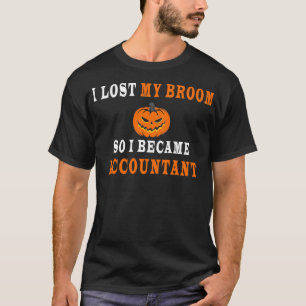 Camiseta minha vassoura quebrou então eu me tornei um conta