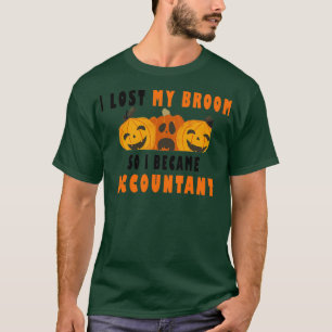 Camiseta minha vassoura quebrou então eu me tornei um conta