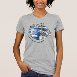 Camiseta Minha viagem de caminhada espacial | Mulheres