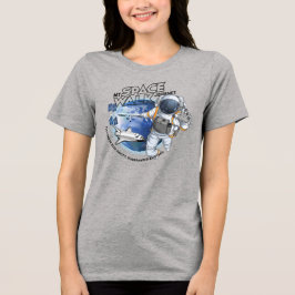 Camiseta Minha viagem de caminhada espacial | Mulheres