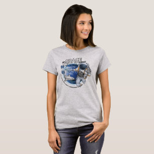 Camiseta Minha viagem de caminhada espacial Mulheres