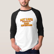Minha Vida Dirigida por Decisões Ruins Design de F